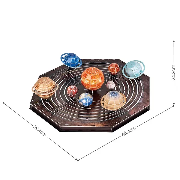 3D puzzle “Sistemul solar”, 173 elemente