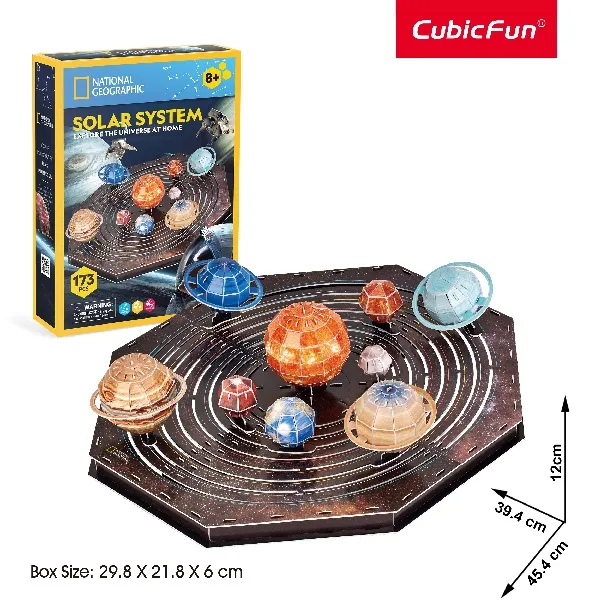 3D puzzle “Sistemul solar”, 173 elemente