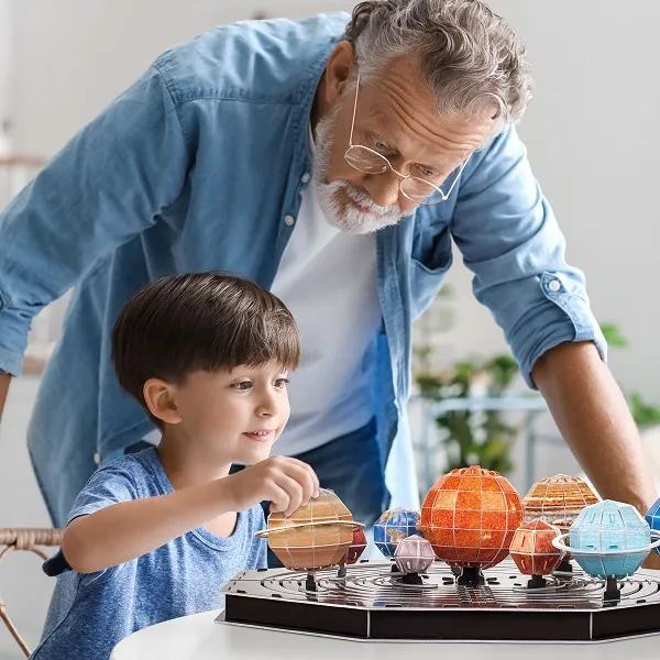 3D puzzle “Sistemul solar”, 173 elemente