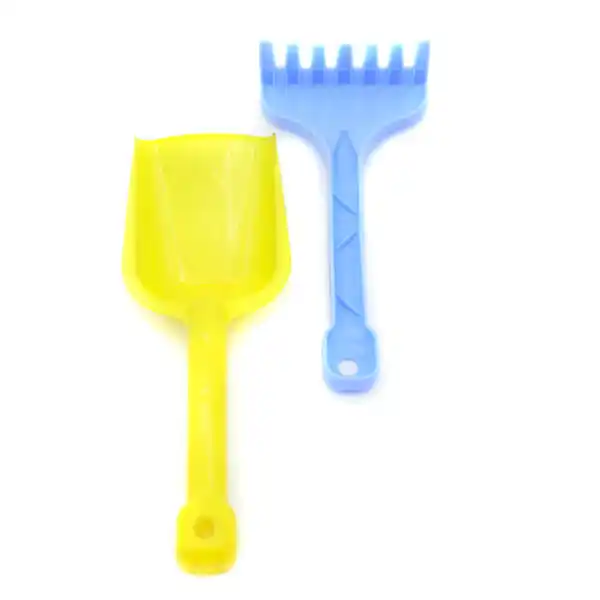 Set de nisip „Lopățică și greblă”