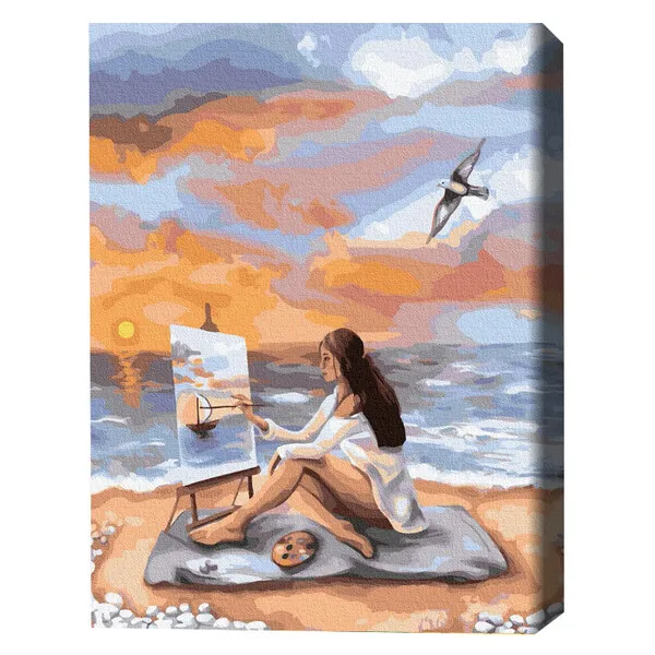 Pictură pe numere 40*50 сm (fără cutie) – Mare de inspirație