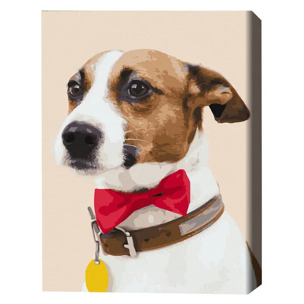 Pictură pe numere 40*50 сm (fără cutie) – Câine campion