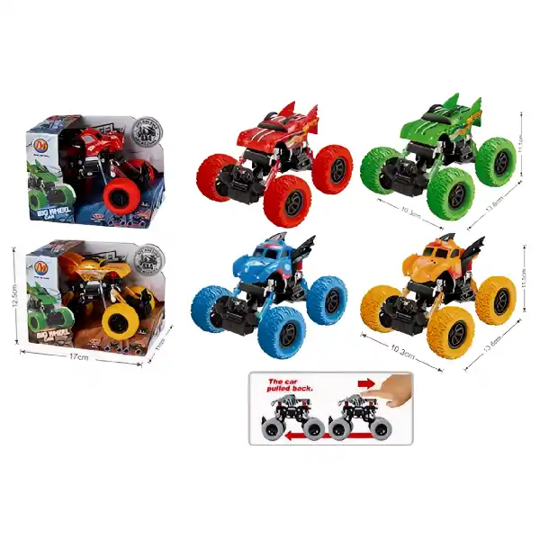 Инерционная машинка “Дракон”, 4 модели