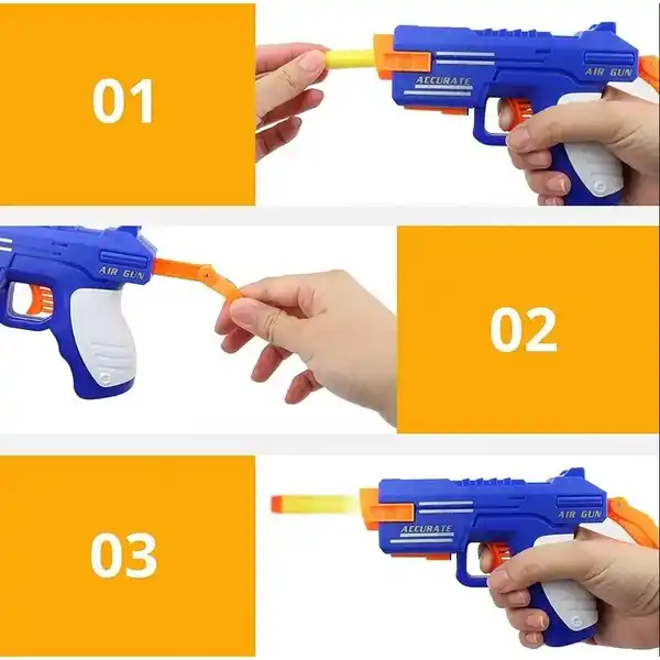 Воздушный тир “Стрельба по парящим шарикам”, USB, светится в темноте