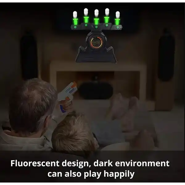 Воздушный тир “Стрельба по парящим шарикам”, USB, светится в темноте