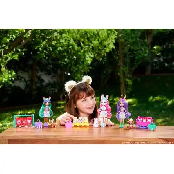 Enchantimals коллекция Друзья-малыши “Кролик Бри и Твист”