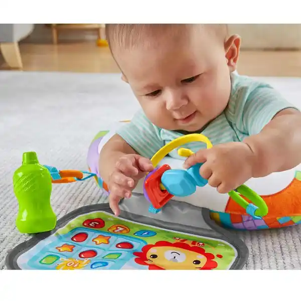 Fisher-Price Pernă pentru jocuri pe burtică „Joystick vesel”