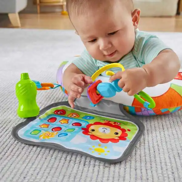 Fisher-Price Pernă pentru jocuri pe burtică „Joystick vesel”