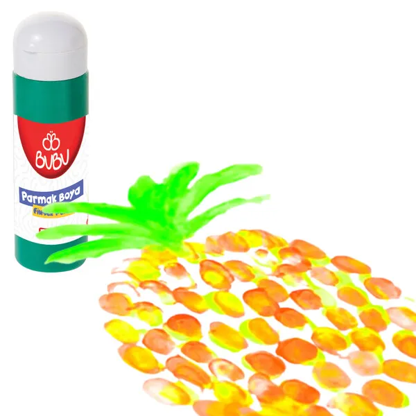 Vopsea verde pentru pictură cu degetele, 250 ml