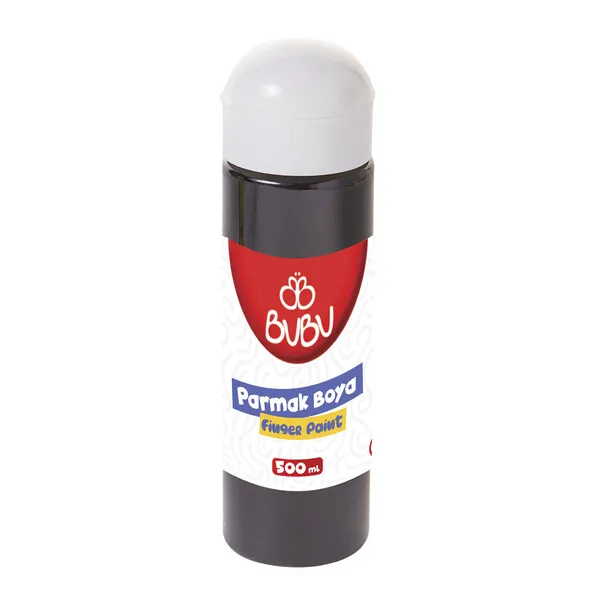 Vopsea neagră pentru pictură cu degetele, 250 ml