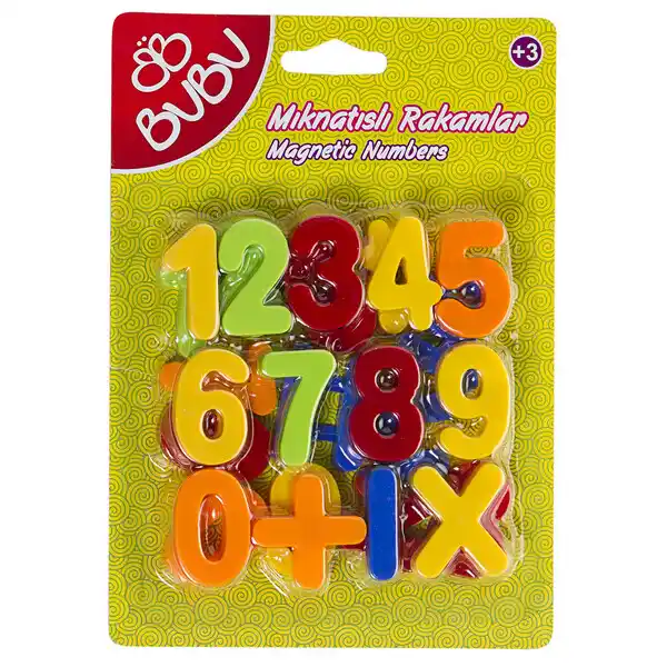 Цифры на магнитах, 25 шт