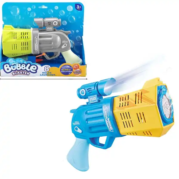 Машинка для пускания мыльных пузырей “Револьвер со световыми эффектами”