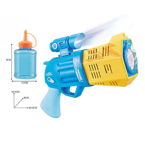 Машинка для пускания мыльных пузырей “Револьвер со световыми эффектами”