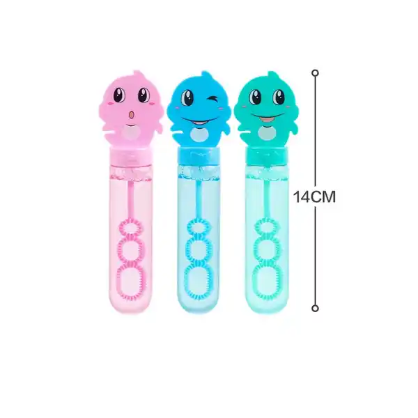 Мыльные пузыри “Дельфин палочка”, 14 см