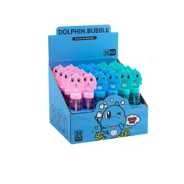 Мыльные пузыри “Дельфин палочка”, 14 см