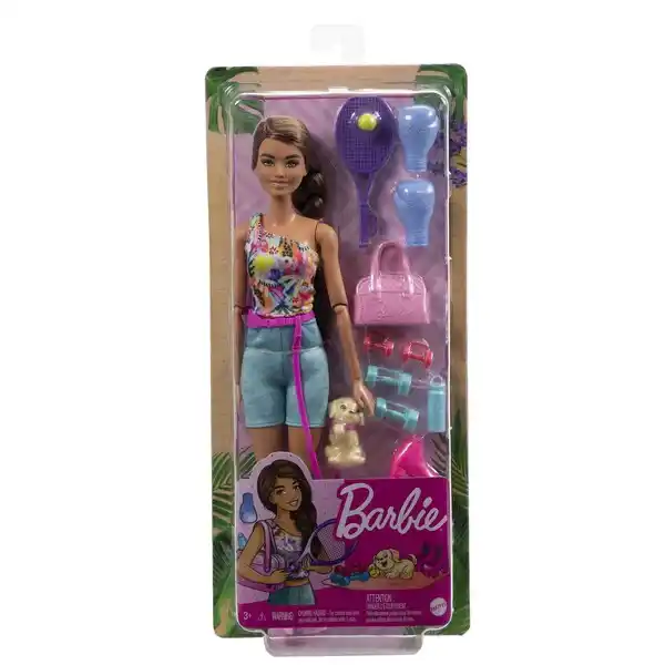 Игровой набор Barbie “День для тренировки”