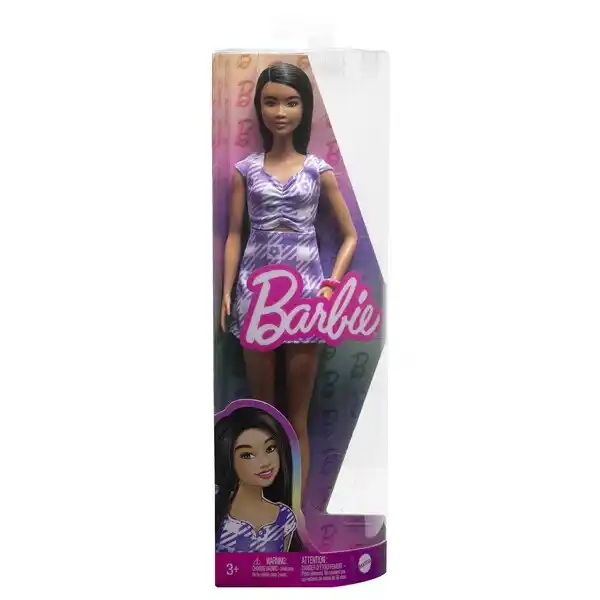 Papușa Barbie “Fashionista cu părul  negru”
