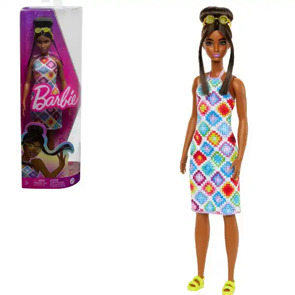 Papușa Barbie "Fashionista cu părul castaniu"