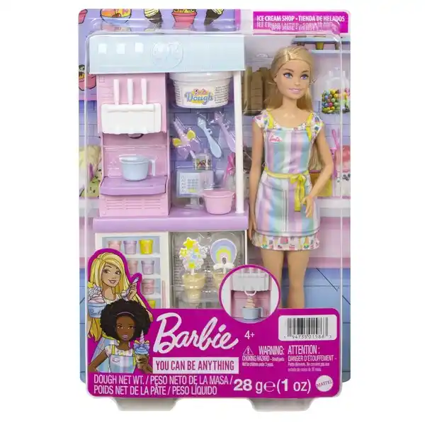 Set de joc Barbie „Magazin de înghețată”