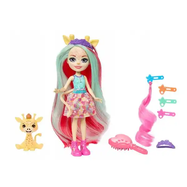 Кукла Enchantimals “Жираф Джиллиан и Поул”