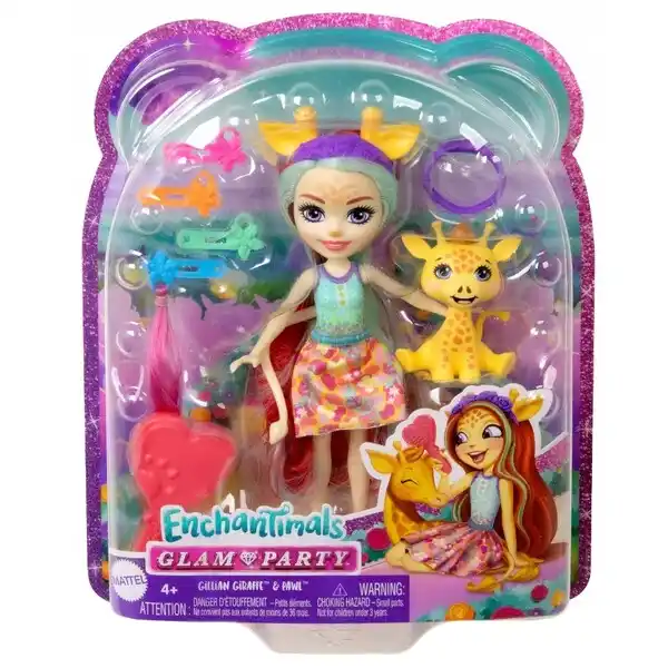 Кукла Enchantimals “Жираф Джиллиан и Поул”