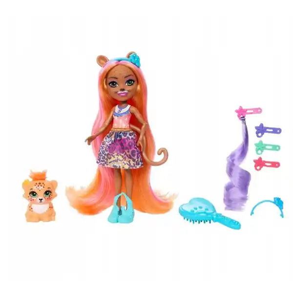 Кукла Enchantimals “Гепард Чарисс и Гринси”