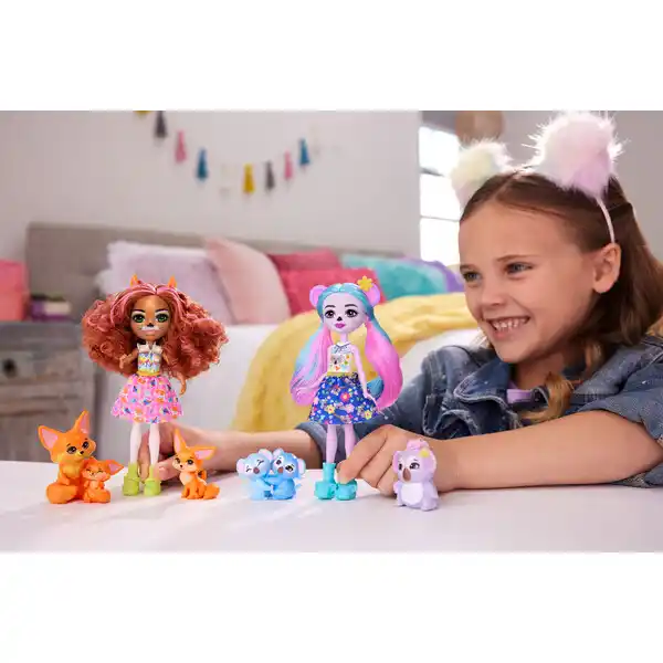 Enchantimals Set ” Vulpea  Filigree și Perk”