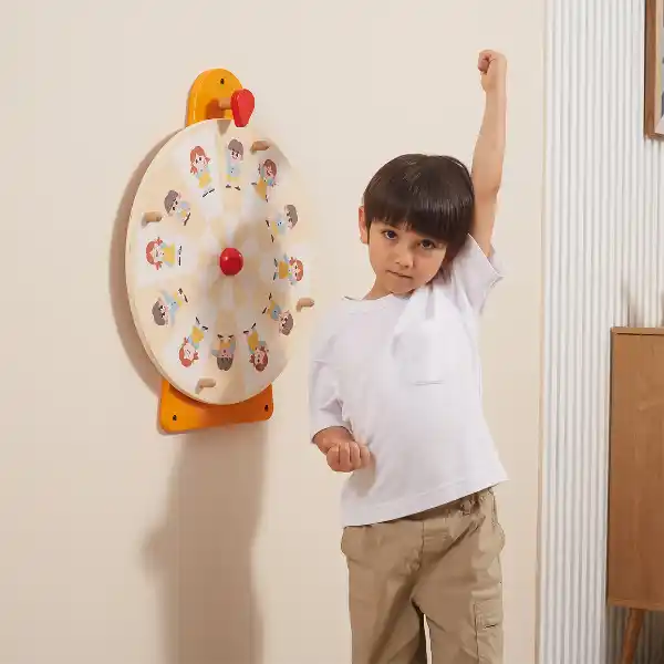 Joc educațional de perete „Mișcarea și expresiile”