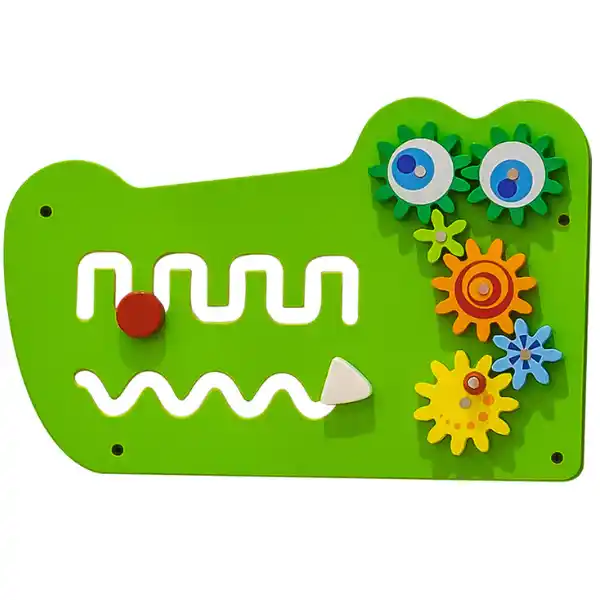 Бизиборд (настенный) «Крокодил»