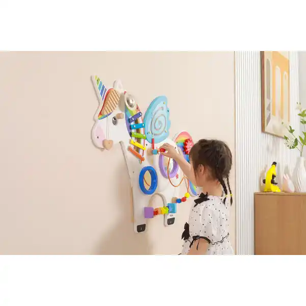 Бизиборд (настенный) "Единорог"