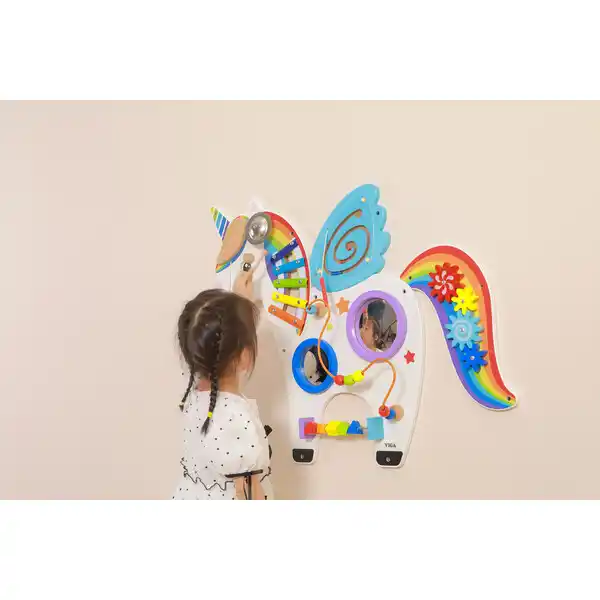 Бизиборд (настенный) "Единорог"