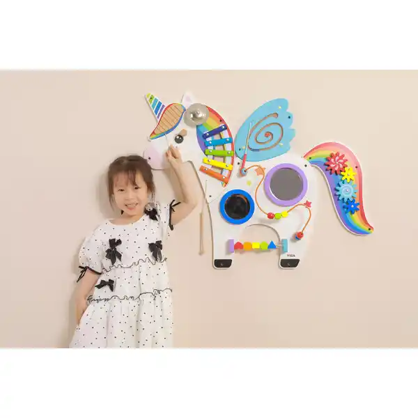 Бизиборд (настенный) "Единорог"