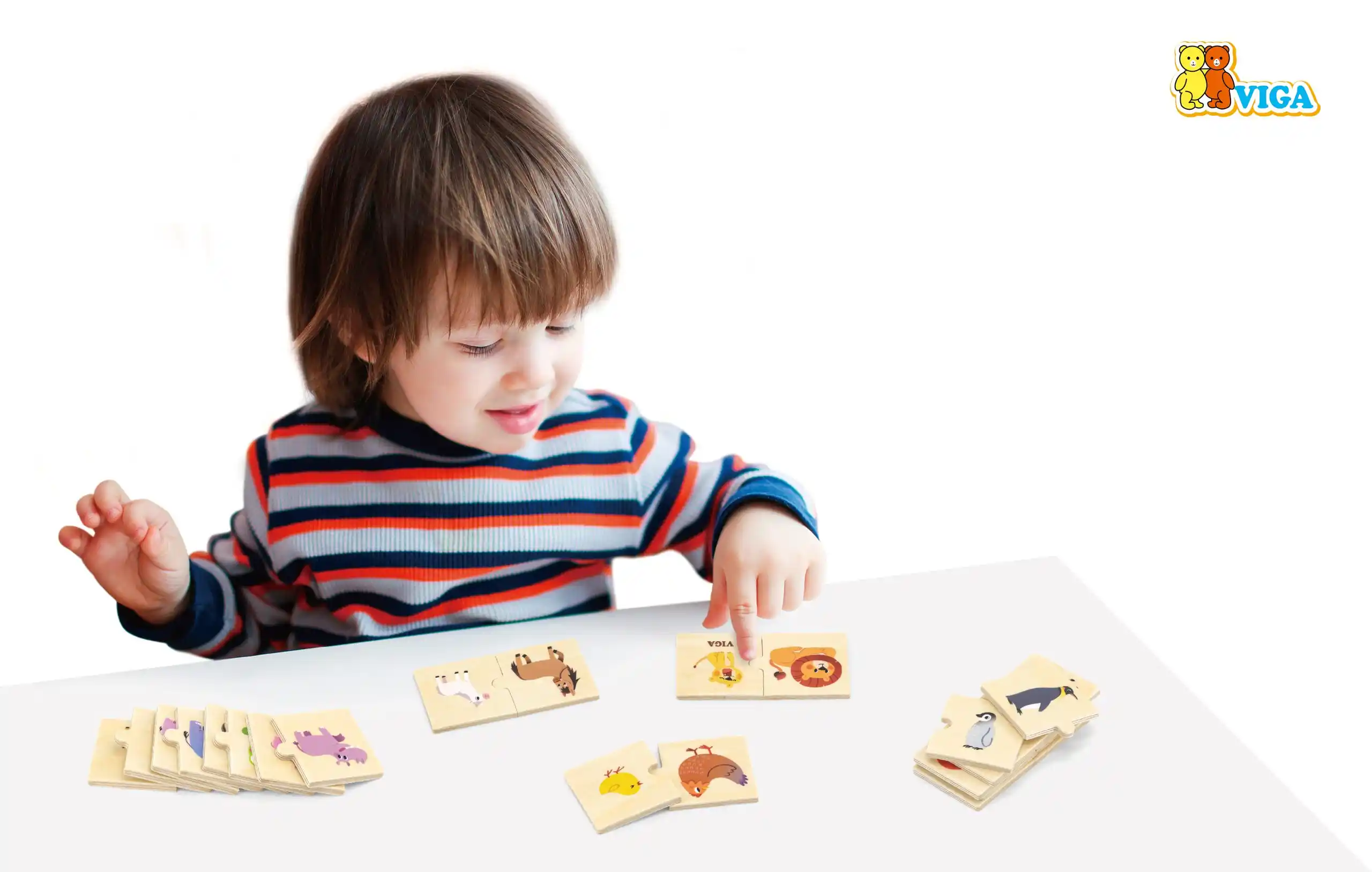 Логический пазл-игра "Мама и малыш" 24 эл.