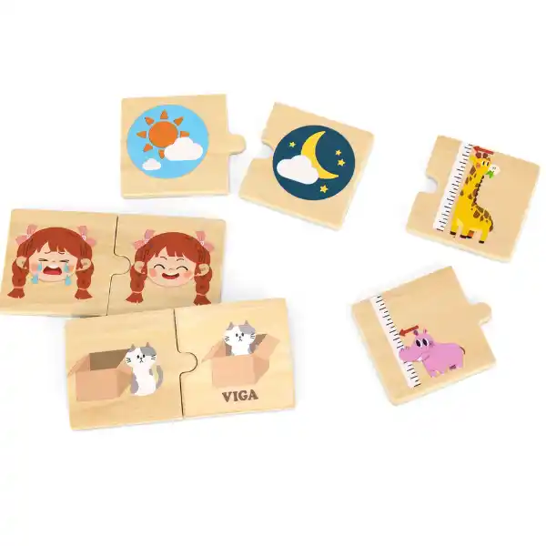 Joc de puzzle „Antinomic” 24 elem.