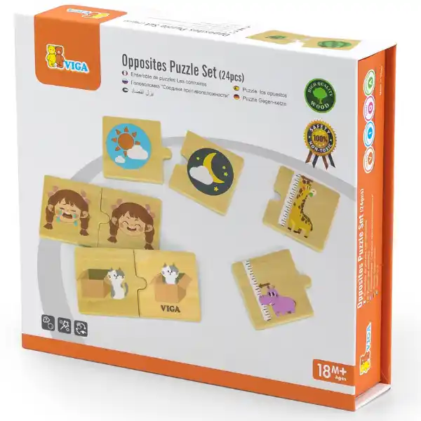 Joc de puzzle „Antinomic” 24 elem.