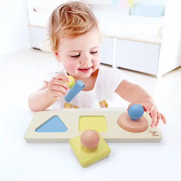 Деревянный пазл “Головоломка Монтессори с зеркалом”