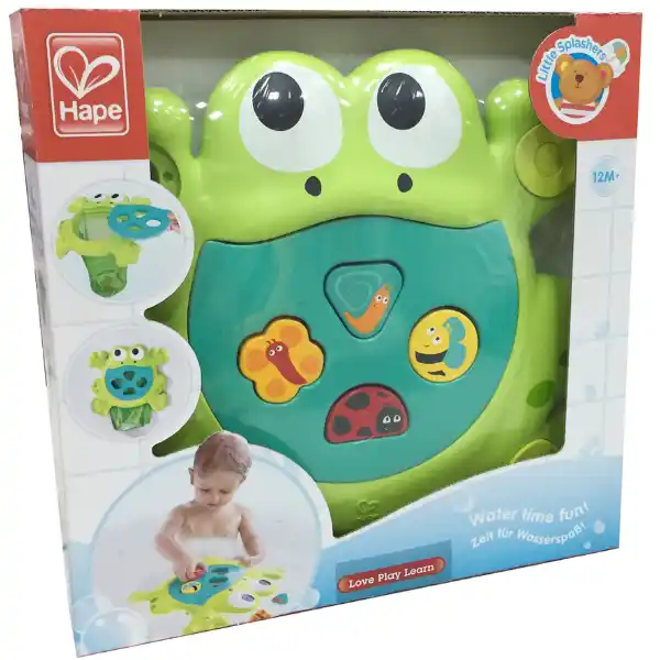Набор игрушек для купания “Накорми лягушку”