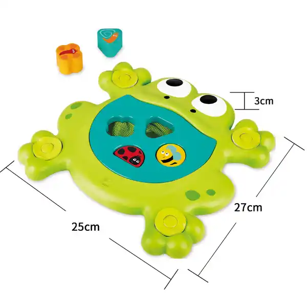 Набор игрушек для купания “Накорми лягушку”
