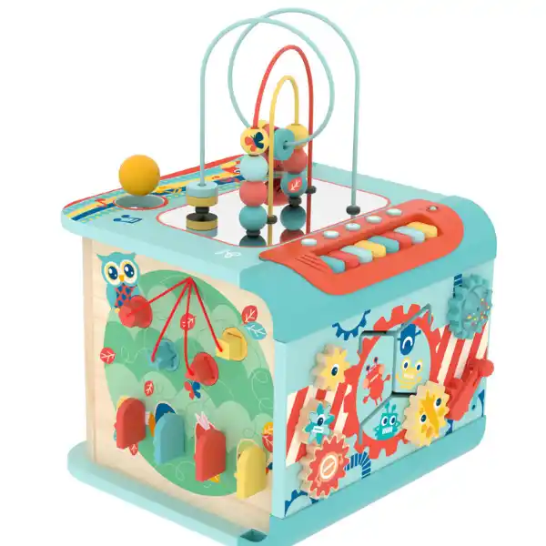 Развивающий бизикуб “Исследуй и изучай”