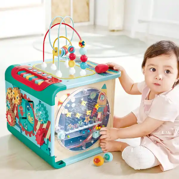 Развивающий бизикуб “Исследуй и изучай”