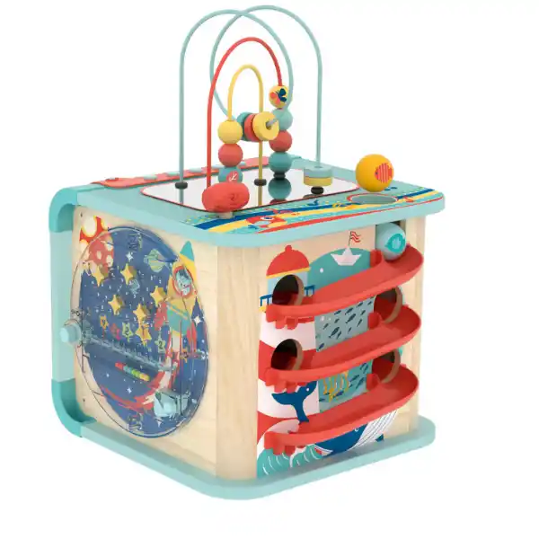 Развивающий бизикуб “Исследуй и изучай”