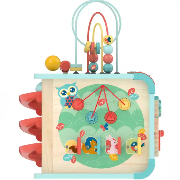 Развивающий бизикуб “Исследуй и изучай”