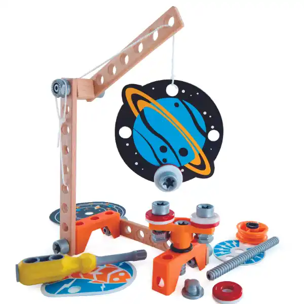 Constructor din lemn “Laborator magnetic”