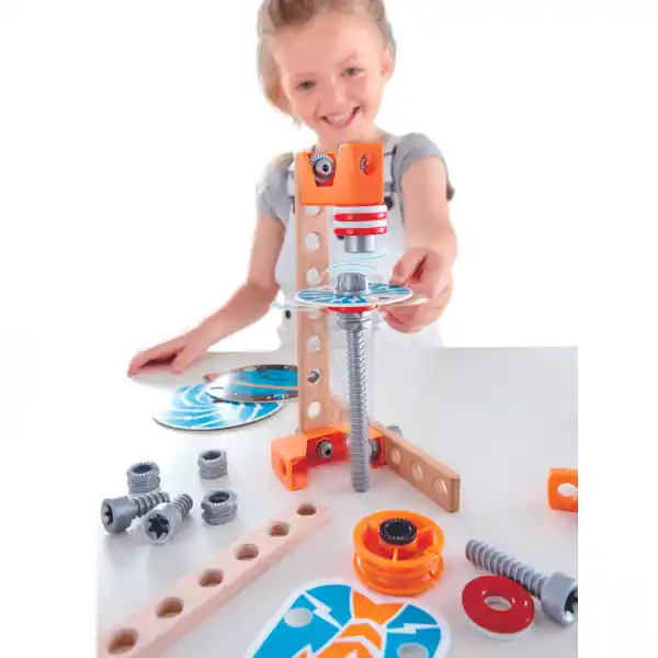 Constructor din lemn “Laborator magnetic”