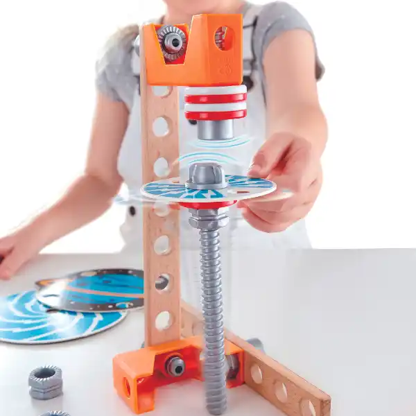 Constructor din lemn “Laborator magnetic”