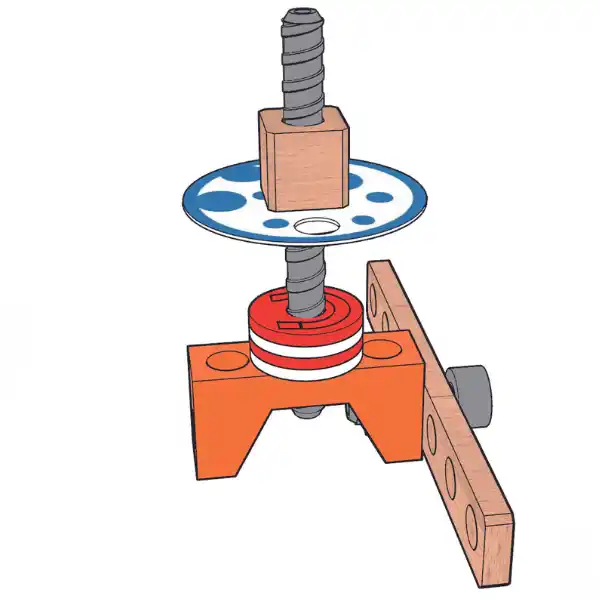 Constructor din lemn “Laborator magnetic”