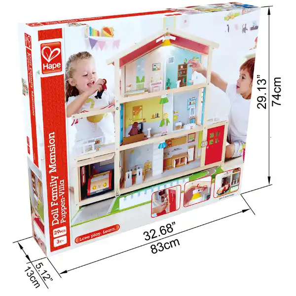 Кукольный домик “Семейный особняк”