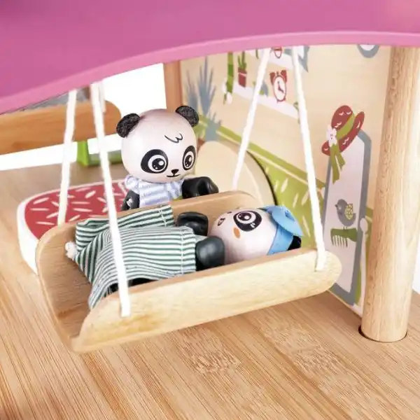 Кукольный домик “Бамбуковый домик панды”