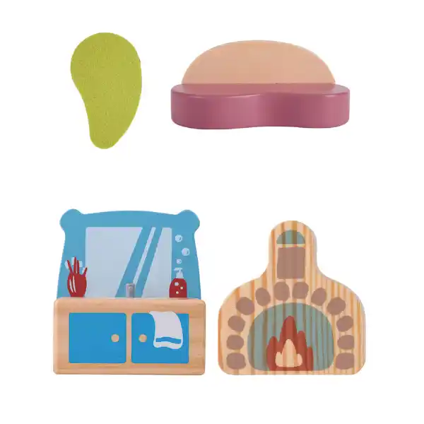 Кукольный домик “Бамбуковый домик панды”