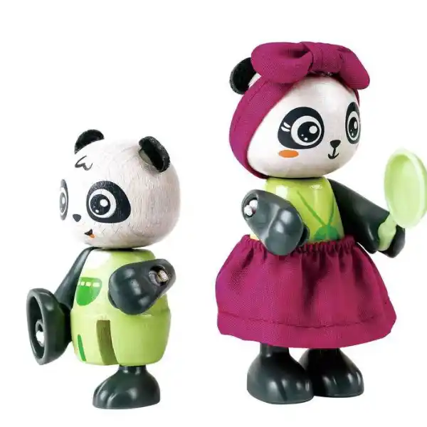 Кукольный домик “Бамбуковый домик панды”